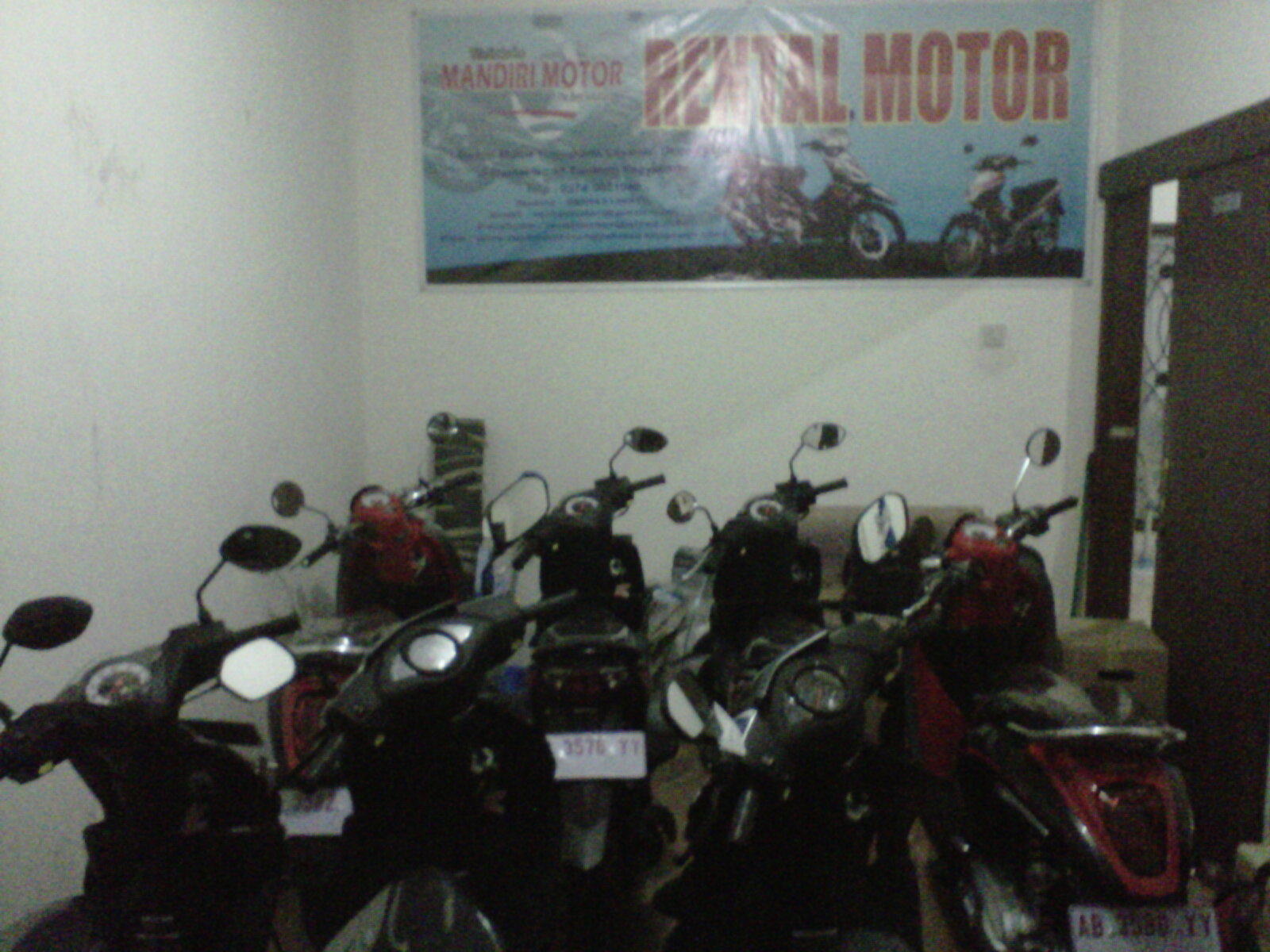 penyewaan sepeda motor di Prawirotaman 
